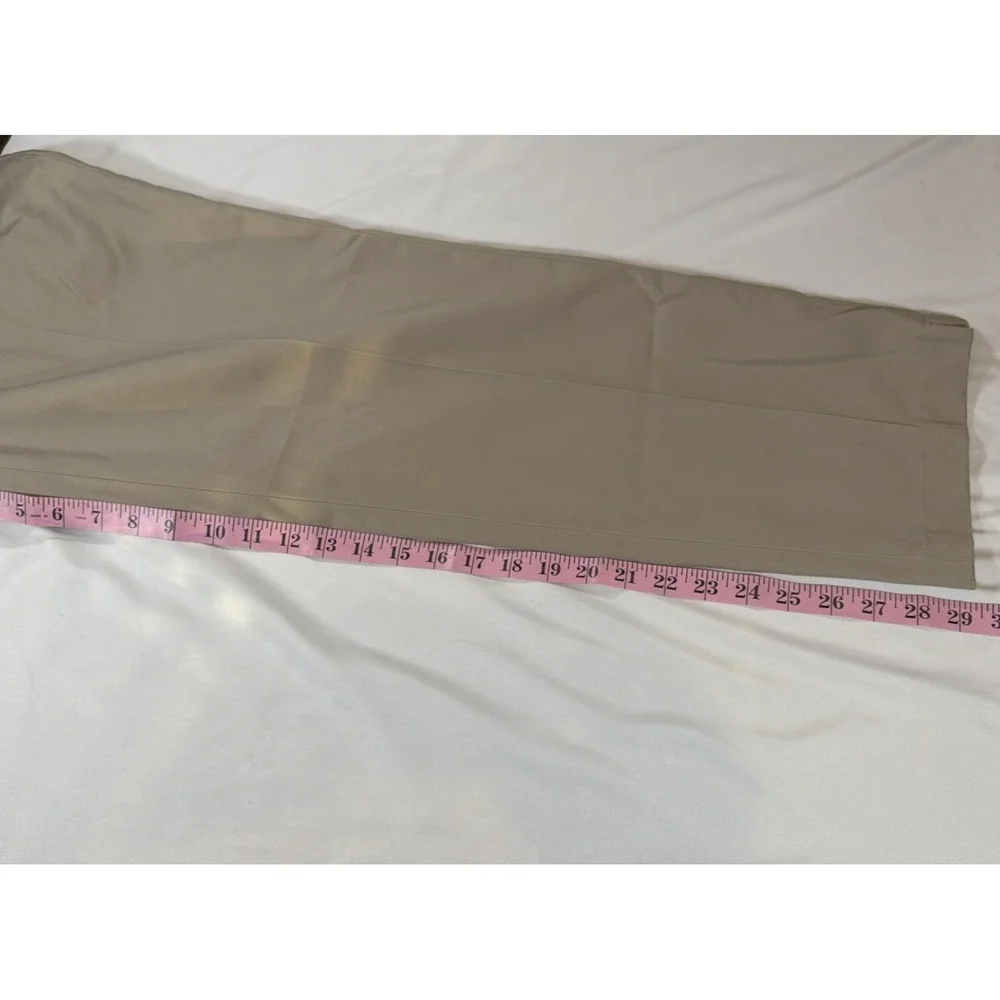 Brooks Brothers Advantage Chino Clark Fit Khaki Pants Men's 36x30 Tan‎ Cotton